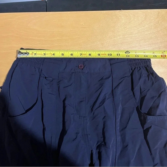 World Wide Sportsman Mens Convertible PANTS Fishing Zip Off Shorts Navy M - Picture 10 of 13